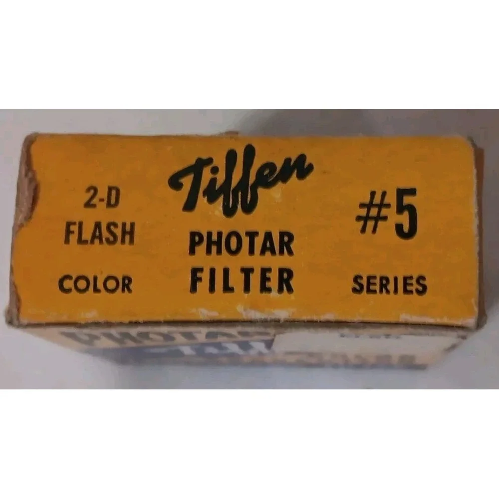 Vtg Tiffen Photar Photographic Filter Color Correction‎ #5 Filter Selecter